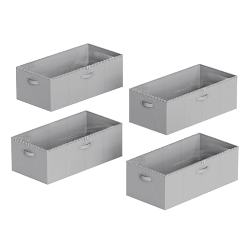 SpaceAid 4 Pack 10" High Under Bed Storage Containers - Image 8
