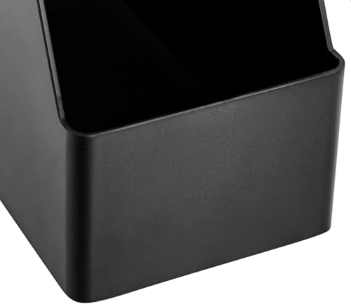 Amazon Basics Plastic Desk Organizer Magazine Rack and File - Image 8