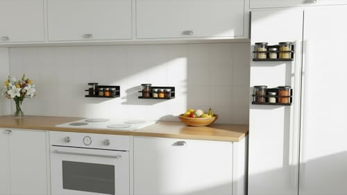 Magnetic Spice Rack Set of 2, Wall Mount or Refrigerator - Image 8