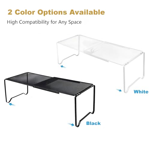 Extendable Dense Mesh Metal Shelf - 15-24.4in | Home Organization - Image 8