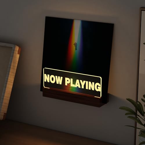 Ammonite Light up Now Playing Vinyl Record Stand Wall - Image 7