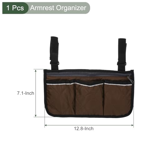 YOKIVE Armrest Organizer, Waterproof Chair Snack Storage - Image 3