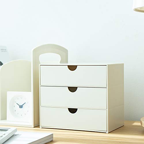3-Drawer Vanity Organizer, Compact Storage Organization Drawers - Image 7