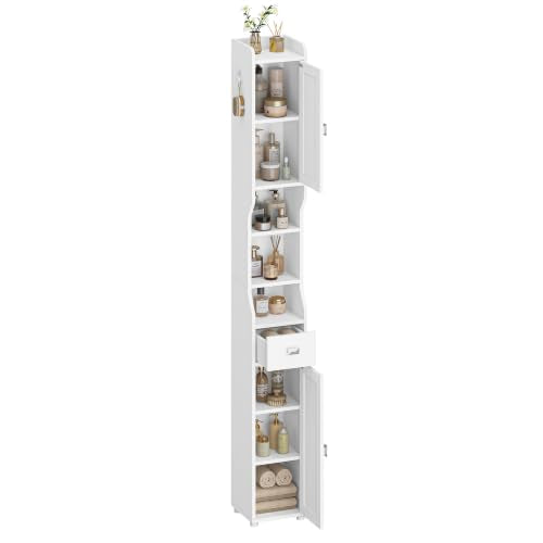 HEXCELEN Bathroom Storage Cabinet,Tall Narrow Bathroom - Image 8