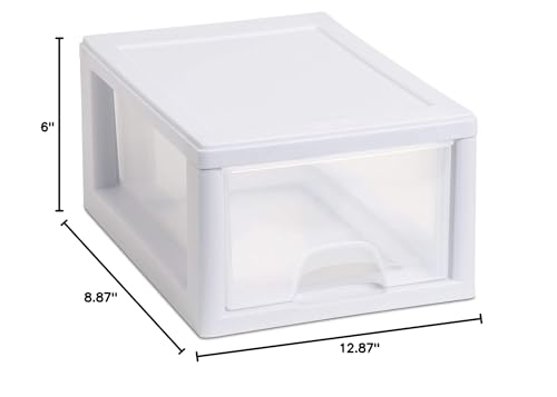 Sterilite 20518006PK2 Sackable Plastic Storage Drawer, Pack of 2 - Image 3