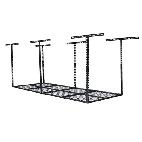 3x8FT Overhead Garage Storage Rack, 22"-40" Height | Garage Storage - Image 8