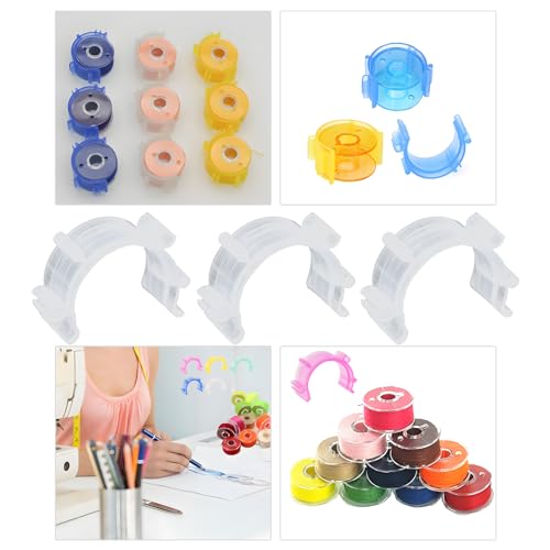 TIVTHINE Sewing Clips, Clear Plastic, 50 Pcs - Image 6