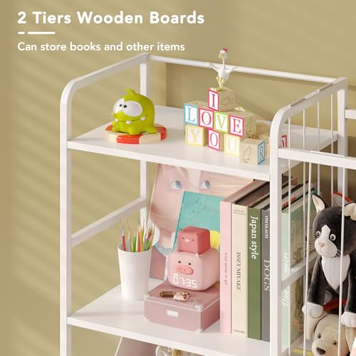 BBLIKE Toy Storage Organizer, Stuffed Animal Storage with Toy Bin - Image 7