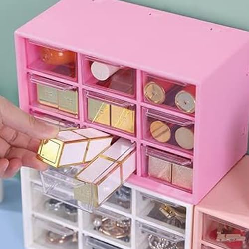 Small Drawer Organizer for Desk, 7.1" x 3. 8" x 4.6" Mini Desktop - Image 5
