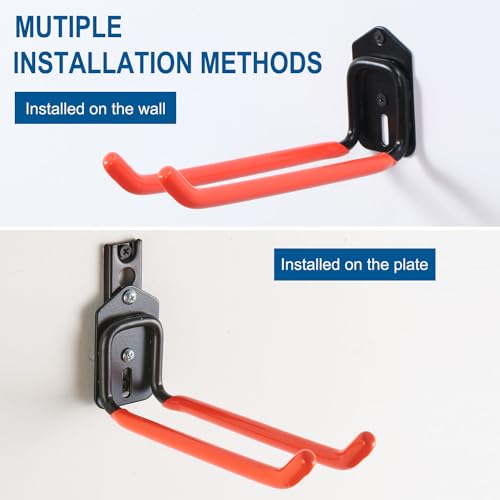 Wallmaster Wall Mount Garage Tool Storage Rack Folding - Image 7