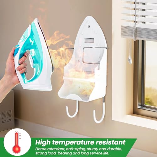 Ironing Board Hanger Wall Mount, Electric Iron Holder - Image 7