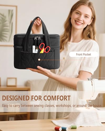 Fasrom Sewing Accessories Organizer, Large Sewing Storage Bag - Image 7