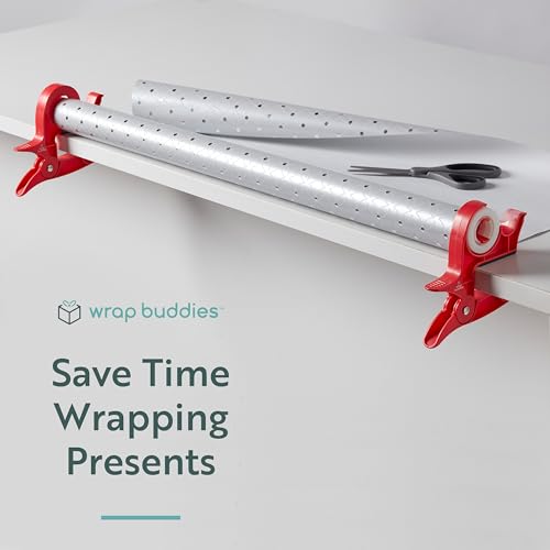 Wrap Buddies Tabletop Gift Wrapping Tool – Set of 2 Cherry - Image 7