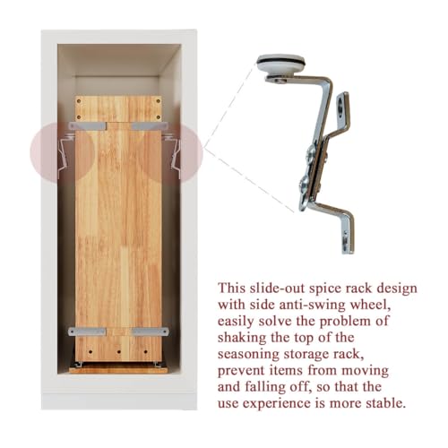 OCG 5" Pull-Out Solid Wood Storage Organizer for Bas | All Products - Image 7