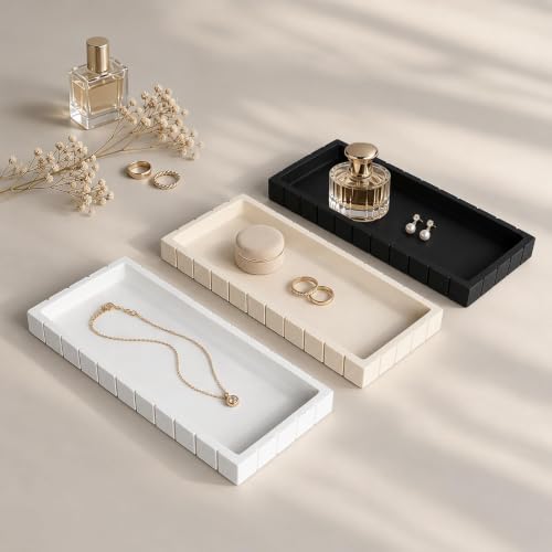 Decorative Bathroom Tray for Counter Stone Perfume Tray - Image 8
