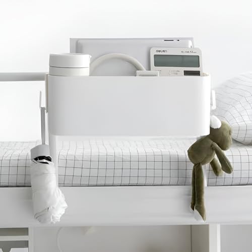 Bedside Caddy Organzier, Bunk Bed Shelf Accessories for Dorm - Image 6