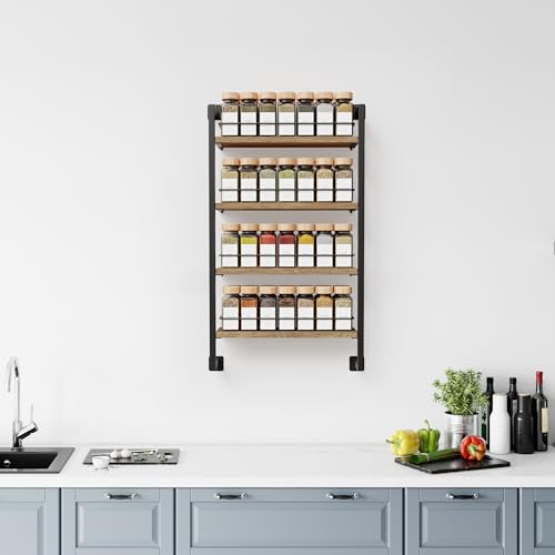 ZICOTO Space Saving Spice Rack Organizer Shelf for Wall Mount - Image 8