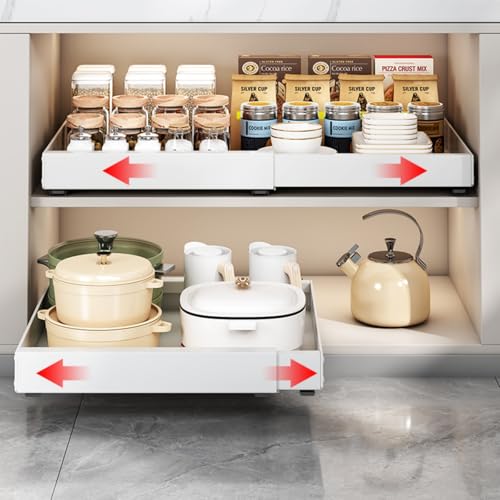 1PCS Expandable Pull Out Cabinet Organizer pots and pans - Image 8