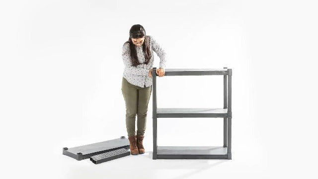 Sterilite 4 Shelf Unit, Heavy-Duty Shelving Storage and Utility - Image 8