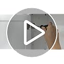 Spirich Tall Corner Bathroom Cabinet with Doors - Image 8