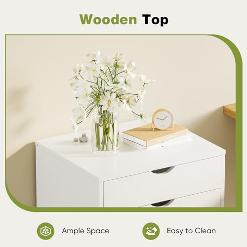 Sweetcrispy 7 Drawer Rolling Storage Cabinet with Wheels - Image 7
