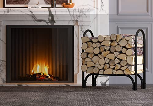 Fire Beauty Firewood Rack, Iron Log Holder for Indoor - Image 8