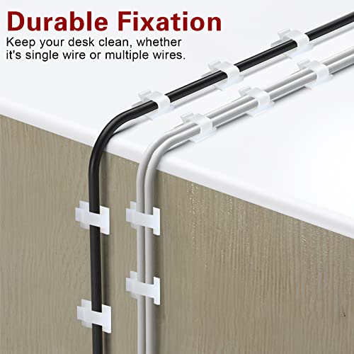 XHF 120PCS 5/8” White Adhesive Cable Wire Wall Light | All Products - Image 8