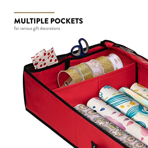 ZOBER Wrapping Paper Storage, Gift Wrapping Organizer Storage - Image 7