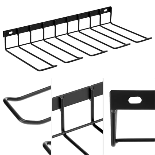 QWORK Drill Holder Wall Mount, 2 Pack Alloy Steel Power - Image 8