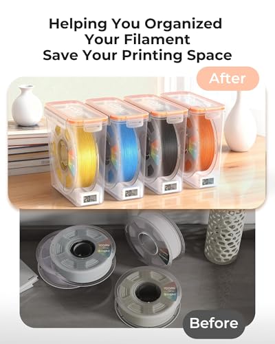 YOOPAI Pro Filament Storage Box with Temperature & | Home Organization - Image 7