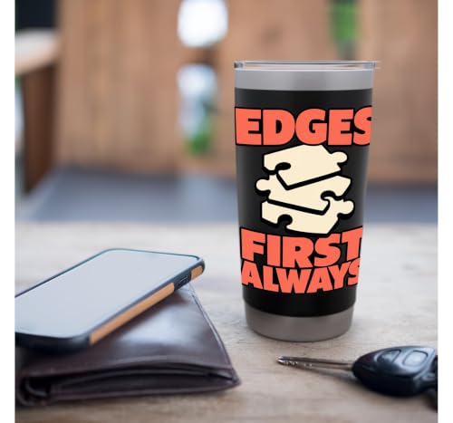 Jigsaw Puzzle Edges First Always Hobby Lover Pieces Funny - Image 8