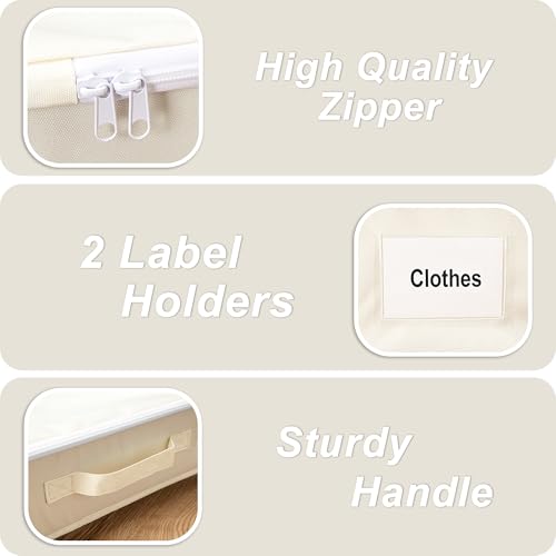 Under Bed Storage with Wheels, 2 Pack Under Bed Storage - Image 7