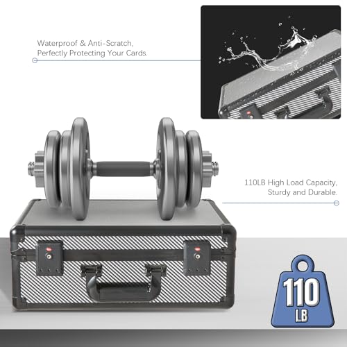 Graded Card Storage Box – Aluminum Alloy Trading Cards - Image 8