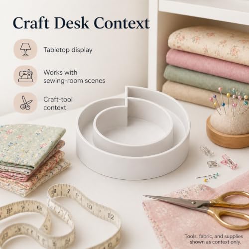 Spiral Sewing Spool Holder Compatible with Cylindrical - Image 8