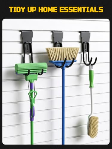 24 Pack Slatwall Accessories, Heavy Duty Slat wall Hooks & - Image 8