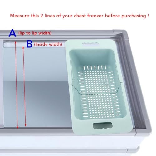 Freezer Baskets, Deep Freezer Chest Freezer Organizers - Image 8