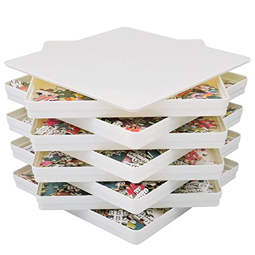 8 Sorting Trays with Lid 8x8 Premium Puzzle Trays - Image 8