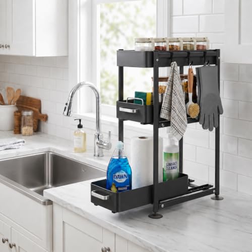 3-Tier Countertop Organizer, Pull Out Spice Rack - Image 7