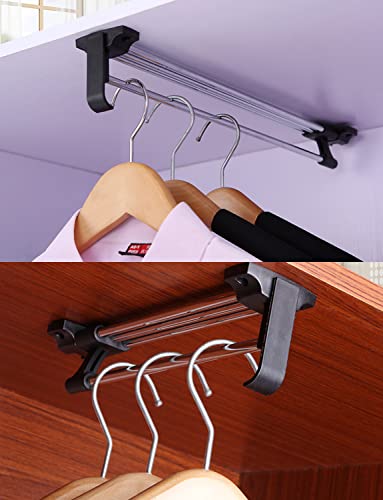 Adjustable Closet Rod,Autuwintor 12 Inch Pull Out Valet - Image 7