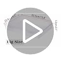 BTSKY Clear Plastic Storage Box with Flap Lid, Multipurpose Craft - Image 8