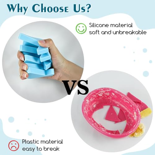 Self Draining Silicone Soap Dish Holder Waterfall Tray, 1 Pack - Image 7