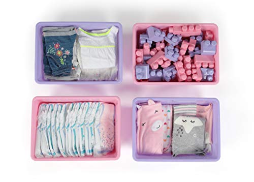 Humble Crew Plastic Storage Bins for Kids | Home Organization - Image 6
