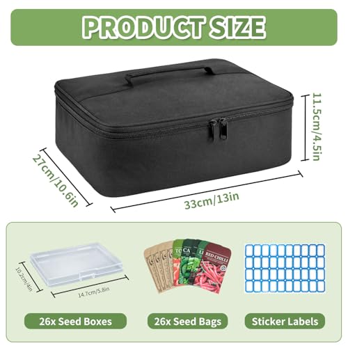 Boczif 26 Slot Seed storage Organizer Box Hold 80 to 100 - Image 7