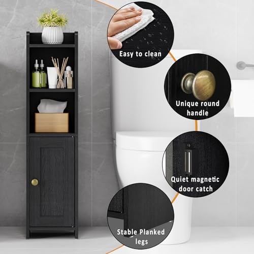 Small Bathroom Storage Cabinet Corner, 7.87"Dx7.87"W - Image 7