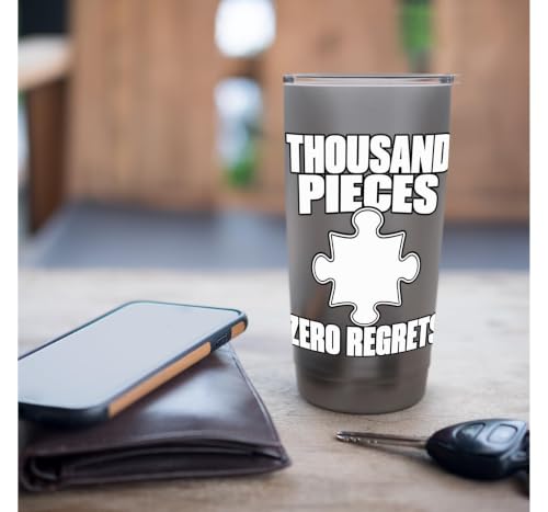 Jigsaw Puzzle Thousand Pieces Zero Regrets Puzzle Fan Funny - Image 8