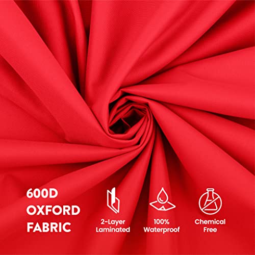 ZOBER 600D Oxford Fabric Rolling Christmas Tree Storage - Image 7