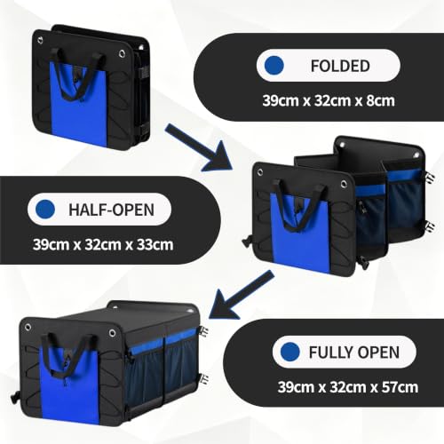 Car Trunk Organizer for SUV Sedan Pickup Cargo Storage - Image 7