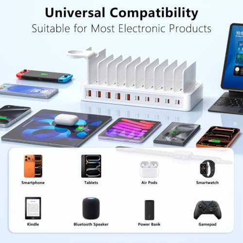 100W Charging Station for Multiple Devices, 10-Port | All Products - Image 8