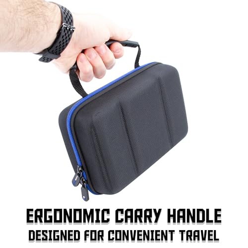 CASEMATIX Hard Shell Electronics Organizer Travel Case with 2 - Image 7