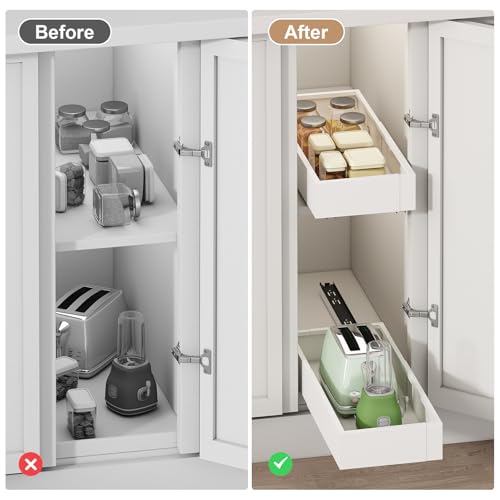 Fokyfok Pull out Cabinet Organizer,7"-11"W,17"-24"D, | All Products - Image 7